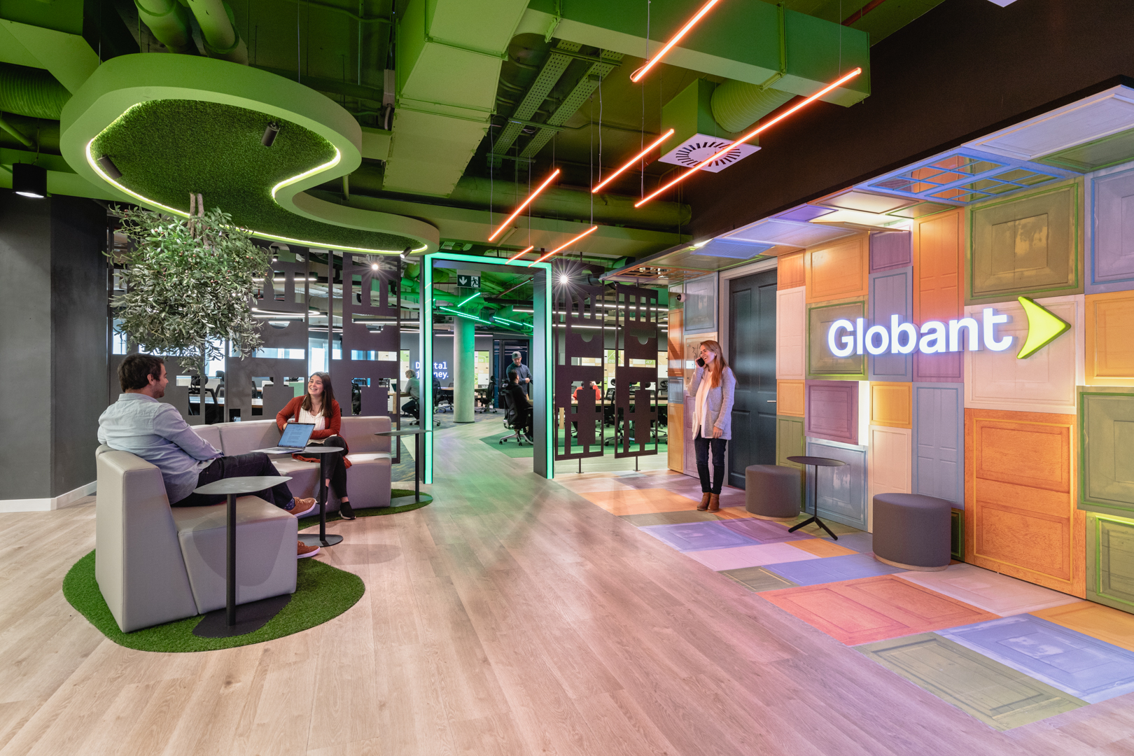 Oficinas Globant Uruguay Montevideo World Trade Center Free Zone Ii